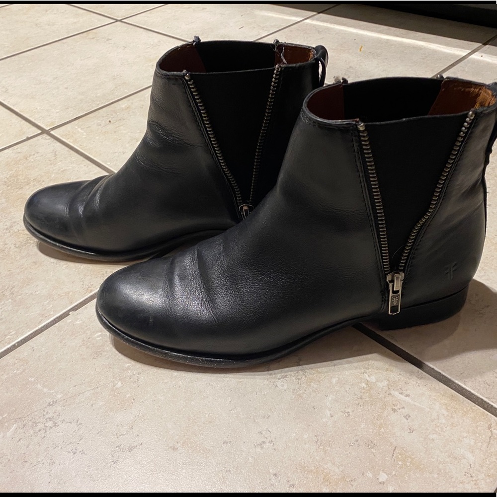 Frye ankle boots!